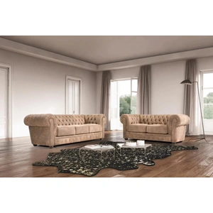 Diven Living Elegantia Leather Living Room Set