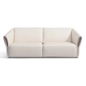 Diven Living Talento Modular Leather Customizable Sectional Sofa, Comp 3
