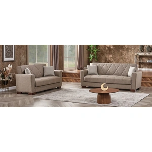Casamode Talya Polyester Convertible Living Room Set