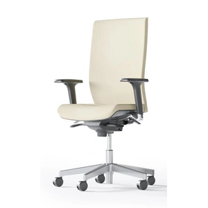 NARBUTAS Aura Task Chair w/Height Adjustable Backrest, Synchro Mechanism, Anti-Shock System, Polished Aluminium
