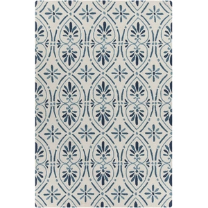 Chandra Terra Polypropylene Rectangular Handmade Rug, Composition 1