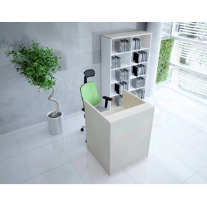 MDD Office Furniture Tera 33-inch Straight Small Reception Desk