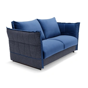 Diven Living Thelma Leather Convertible Sofabed Customizable
