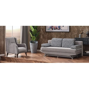 Casamode Trendy Polyester Convertible Storage Living Room Set