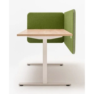 MDD Office Furniture Twin Acoustic Fabric Side Screen for Bench Desk