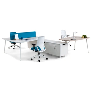 Actiu Twist Spine Office Table w/Storage