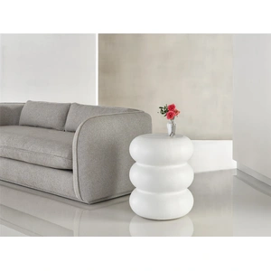 Universal Furniture Enlightenment Round Side Table, Milky Mushroom