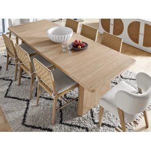 Universal Furniture Nomad Fabric/Wood Side Chair, Canberra Ivory (Set of 2)