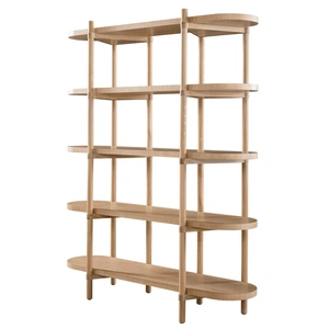 Universal Furniture Etagere Wood Shelf, White Oak