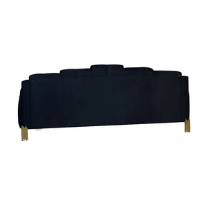 New Classic Furniture SM Empire Velvet Sofa w/Light, Black