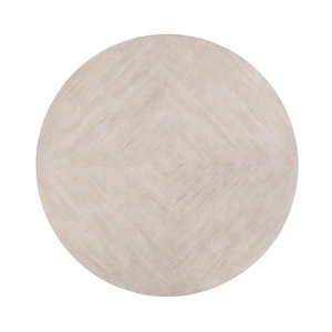 Universal Furniture Topanga Wood Round Dining Table, Silver Fox