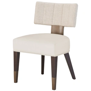 Universal Furniture Loleta Fabric/Wood Side Chair, Endurance Sand (Set of 2)