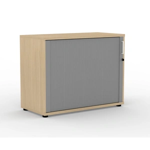 NARBUTAS Uni Plus H29.7-inch Office Cabinet w/Tambour Lockable Door