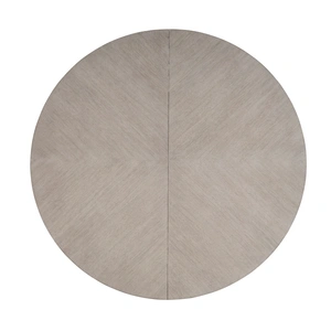 Universal Furniture Rasmus Wood Round Dining Table, Rolling Fog