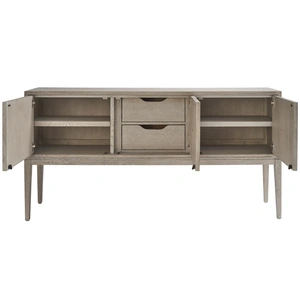 Universal Furniture Madden Wood Sideboard w/3 Doors & 2 Drawers, Rolling Fog