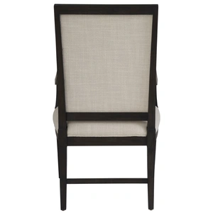 Universal Furniture Coalesce Fabric/Wood Upholstered Arm Chair, Asbury Oyster (Set of 2)