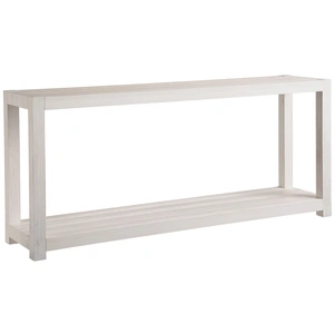 Universal Furniture Hermosa Wood Console Table, White Sand