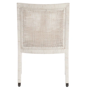 Universal Furniture Longboat Fabric/Wood Dining Chair, Nomad Snow