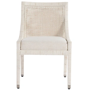 Universal Furniture Mackinaw Wood Round Dining Room Set, White Sand
