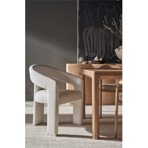 Universal Furniture Vesper Fabric Chair, Canberra Ivory