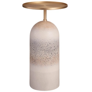 Universal Furniture Lorna Martini Aluminum/Concrete Table, Ombre