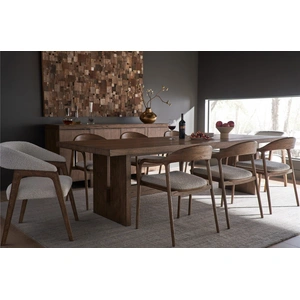 Universal Furniture Eden Wood Dining Room Set, Medium Brown