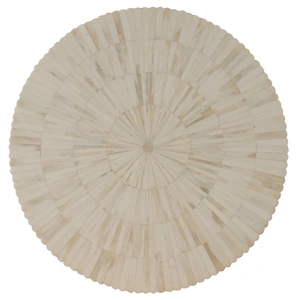 Universal Furniture Marcella Round End Table, Natural Bone