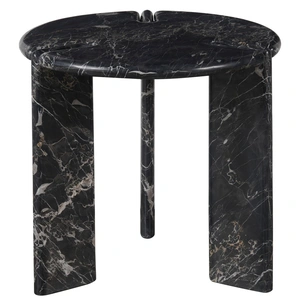Universal Furniture Magnus Marble End Table, Black