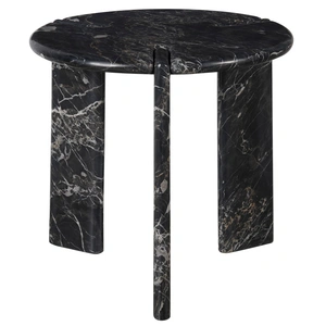 Universal Furniture Magnus Marble End Table, Black