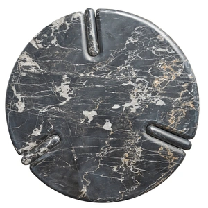Universal Furniture Magnus Marble End Table, Black