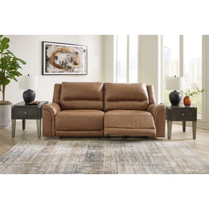 Ashley Furniture WRS Trasimeno Leather Power Reclining Sofa