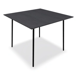 MDD Office Furniture Unit Office Veneer Square High Table, W55.1-inch x D55.1-inch