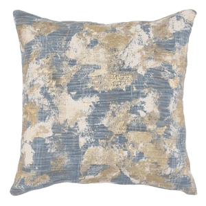 Classic Home MA Luciana 22-inch x 22-inch Pillow, Rain Blue (Set of 2)