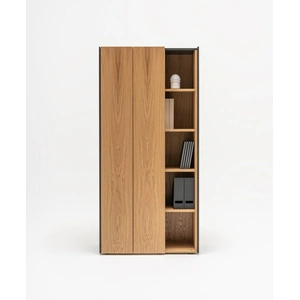 MDD Office Furniture Viga Office Wardrobe w/Open Bookcase
