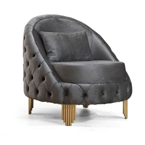 Galaxy Home Furnishings Vanessa Tufted Velvet Chair