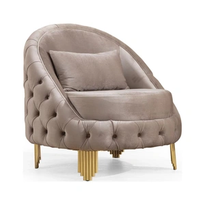 Galaxy Home Furnishings Vanessa Tufted Velvet Chair