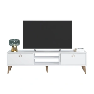 Mod-Arte Vega Modern Contemporary TV Unit with Drawers in White