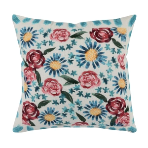 Classic Home VE Samara 18-inch x 18-inch Pillow, Multi (Set of 2)