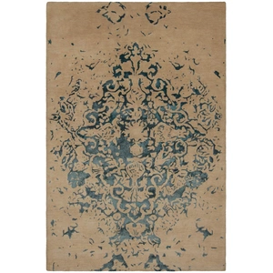 Chandra Veleno Wool/Viscose Rectangular Handmade Rug