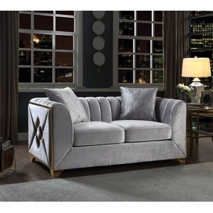 Galaxy Home Furnishings Valencia Velvet Loveseat