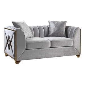 Galaxy Home Furnishings Valencia Velvet Loveseat