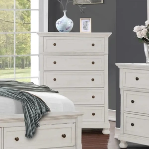 Bella Furniture SM Verona Wood Chest w/5 Drawers