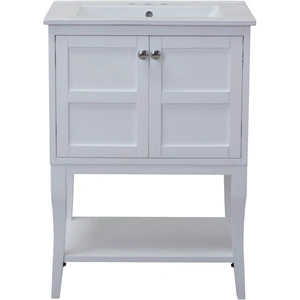 Elegant Lighting Mason 2 Doors Cabinet, White