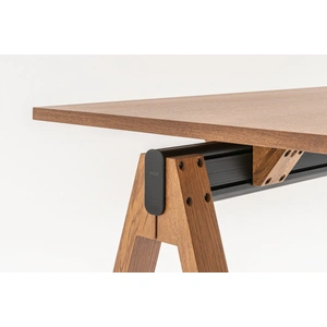 MDD Office Furniture Viga Office Melamine/Veneer High Table, H35.4-inch