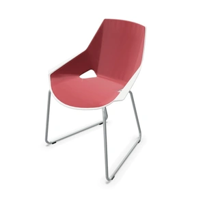 Actiu Viva Polypropylene Stackable Cantilever Office Chair (Set of 4)