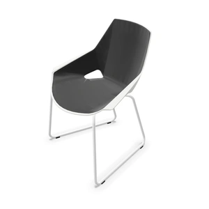 Actiu Viva Polypropylene Stackable Cantilever Office Chair (Set of 4)