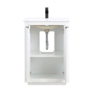 Manhattan Comfort Malverne 24-inch Bathroom Vanity Sink, White