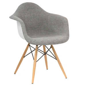 LeisureMod Willow Fabric Dining Chair