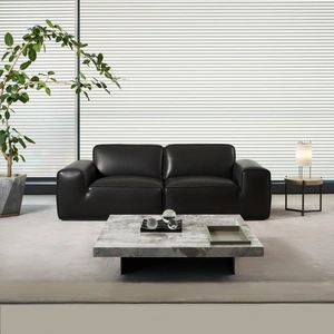 Beverly Hills Furniture Walker Leather Modular Loveseat