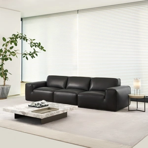 Beverly Hills Furniture Walker Leather Modular Sofa
